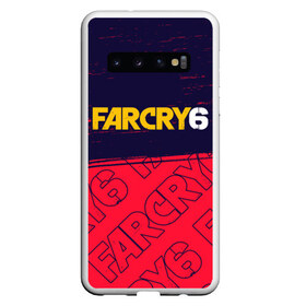 Чехол для Samsung Galaxy S10 с принтом FAR CRY 6 ФАР КРАЙ 6 в Санкт-Петербурге, Силикон | Область печати: задняя сторона чехла, без боковых панелей | Тематика изображения на принте: cry | dawn | far | far cry 6 | farcry | farcry 6 | farcry6 | game | games | logo | new | primal | six | антон | дэни | игра | игры | кастильо | край | лого | логотип | рохас | символ | символы | фар | фар край 6 | фаркрай | фаркрай 6 | фаркрай6