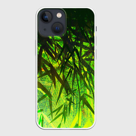 Чехол для iPhone 13 mini с принтом ТРАВА   TRAVA в Санкт-Петербурге,  |  | summer | tropic | жара | летний | лето | отдых | пальмы | природа | текстура | тропикано | тропики
