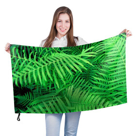 Флаг 3D с принтом SUMMER TEXTURE в Санкт-Петербурге, 100% полиэстер | плотность ткани — 95 г/м2, размер — 67 х 109 см. Принт наносится с одной стороны | summer | tropic | жара | летний | лето | отдых | пальмы | природа | текстура | тропикано | тропики