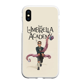 Чехол для iPhone XS Max матовый с принтом The umbrella academy в Санкт-Петербурге, Силикон | Область печати: задняя сторона чехла, без боковых панелей | Тематика изображения на принте: dark horse comics | netflix | the umbrella academy | umbrella | академия амбрелла | белая скрипка | бен харгривз | комикс | комильфо | космобой | кракен | реджинальд харгривз | сеанс | слух