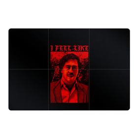 Магнитный плакат 3Х2 с принтом Пабло (I feel Like Escobar) в Санкт-Петербурге, Полимерный материал с магнитным слоем | 6 деталей размером 9*9 см | барон | вещество | власть | глюк | дурман | зависимость | игла | кайф | кофеин | любовь | мак | морф | пабло | флекс | хайп