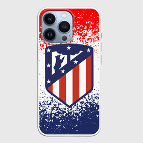 Чехол для iPhone 13 Pro с принтом ATLETICO MADRID. в Санкт-Петербурге,  |  | atletico madrid | fc | football | football club | sport | атлетико мадрид | испанский футбольный клуб | мадрид | спорт | уефа | униформа | фирменные цвета | фк | футбол | футбольный клуб