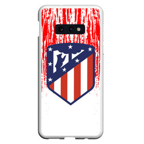 Чехол для Samsung S10E с принтом ATLETICO MADRID в Санкт-Петербурге, Силикон | Область печати: задняя сторона чехла, без боковых панелей | atletico madrid | fc | football | football club | sport | атлетико мадрид | испанский футбольный клуб | мадрид | спорт | уефа | униформа | фирменные цвета | фк | футбол | футбольный клуб