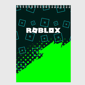 Скетчбук с принтом ROBLOX РОБЛОКС в Санкт-Петербурге, 100% бумага
 | 48 листов, плотность листов — 100 г/м2, плотность картонной обложки — 250 г/м2. Листы скреплены сверху удобной пружинной спиралью | blocks | blox | game | games | logo | minecraft | mobile | online | roblocks | roblox | robux | studio | блоки | игра | игры | квадрат | квадратик | кщидщч | лого | логотип | майнкрафт | онлайн | роблокс | робукс | символ | символы | студия