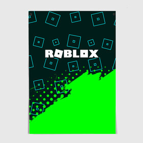 Постер с принтом ROBLOX / РОБЛОКС в Санкт-Петербурге, 100% бумага
 | бумага, плотность 150 мг. Матовая, но за счет высокого коэффициента гладкости имеет небольшой блеск и дает на свету блики, но в отличии от глянцевой бумаги не покрыта лаком | blocks | blox | game | games | logo | minecraft | mobile | online | roblocks | roblox | robux | studio | блоки | игра | игры | квадрат | квадратик | кщидщч | лого | логотип | майнкрафт | онлайн | роблокс | робукс | символ | символы | студия