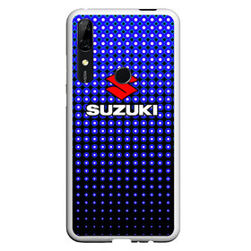 Чехол для Honor P Smart Z с принтом Suzuki в Санкт-Петербурге, Силикон | Область печати: задняя сторона чехла, без боковых панелей | car | suzuki | авто | автомобиль | байк | движ | дорога | звук | игра | кар | машина | море | мото | мотоцикл | музыка | небо | неон | руль | скорость | спорт | сузуки | текстура