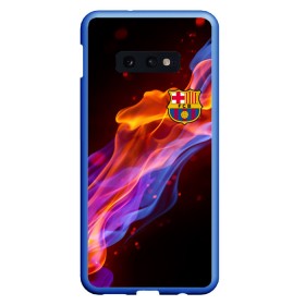 Чехол для Samsung S10E силиконовый с принтом FC BARCELONA (BARCA) в Санкт-Петербурге, Силикон | Область печати: задняя сторона чехла, без боковых панелей | Тематика изображения на принте: barca | barcelona | fc barca | барка | барселона