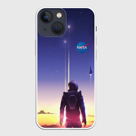 Чехол для iPhone 13 mini с принтом NASA в Санкт-Петербурге,  |  | cosmonavt | galaxy | nasa | nebula | space | star | абстракция | астронавт | вселенная | галактика | звезда | звезды | космический | космонавт | наса | планеты | скафандр