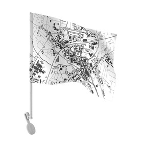 Флаг для автомобиля с принтом генплан в Санкт-Петербурге, 100% полиэстер | Размер: 30*21 см | architecture | general plan 
architect | архитектор | архитектура | генплан | знание