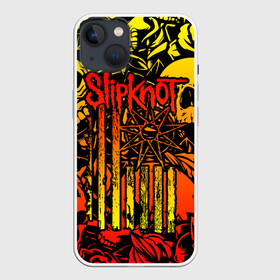 Чехол для iPhone 13 с принтом Slipknot в Санкт-Петербурге,  |  | band | corey taylor | jim root | metal | mick thomson | music | official | slipknot | альтернативный | глэм | готик | гранж | метал | музыка | пост | рок | слипкнот | хард