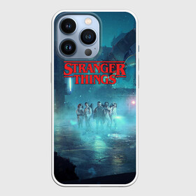 Чехол для iPhone 13 Pro с принтом Очень странные дела в Санкт-Петербурге,  |  | the stranger things | восьмидесятые | дастин хендерсон | майк уилер | монстр | монстры | оди | одиннадцать | очень странные дела | ретро | сериал | сериалы | ужасы | уилл байерс