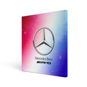 Холст квадратный с принтом MERCEDES / МЕРСЕДЕС в Санкт-Петербурге, 100% ПВХ |  | amg | auto | bens | benz | logo | merc | mercedes | mercedes benz | mersedes | moto | new | star | vthctltc | авто | амг | бенц | звезда | класс | лого | логотип | мерин | мерс | мерседес | мерседес бенц | мото | новый | символ | символы | ьуксуву