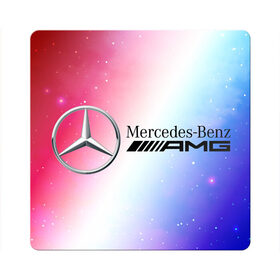 Магнит виниловый Квадрат с принтом MERCEDES / МЕРСЕДЕС в Санкт-Петербурге, полимерный материал с магнитным слоем | размер 9*9 см, закругленные углы | amg | auto | bens | benz | logo | merc | mercedes | mercedes benz | mersedes | moto | new | star | vthctltc | авто | амг | бенц | звезда | класс | лого | логотип | мерин | мерс | мерседес | мерседес бенц | мото | новый | символ | символы | ьуксуву