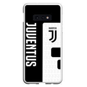 Чехол для Samsung S10E с принтом Juventus в Санкт-Петербурге, Силикон | Область печати: задняя сторона чехла, без боковых панелей | Тематика изображения на принте: cristiano | fifa | football | juventus | ronaldo | soccer | uefa | буффон | зебры | италия | клуб | криштиану | кьеллини | матч | мяч | роналду | турин | уефа | фифа | футбол | футбольный | черно белые | ювентус