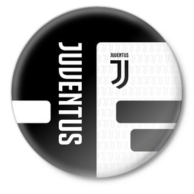 Значок с принтом Juventus в Санкт-Петербурге,  металл | круглая форма, металлическая застежка в виде булавки | Тематика изображения на принте: cristiano | fifa | football | juventus | ronaldo | soccer | uefa | буффон | зебры | италия | клуб | криштиану | кьеллини | матч | мяч | роналду | турин | уефа | фифа | футбол | футбольный | черно белые | ювентус