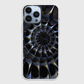Чехол для iPhone 13 Pro Max с принтом DARK в Санкт-Петербурге,  |  | Тематика изображения на принте: abstract | abstraction | color | fractal | geometry | paitnt | psy | rdtktr | абстракция | геометрия | краски | неоновые | психоделика | фрактал