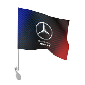 Флаг для автомобиля с принтом MERCEDES / МЕРСЕДЕС в Санкт-Петербурге, 100% полиэстер | Размер: 30*21 см | amg | auto | bens | benz | logo | merc | mercedes | mercedes benz | mersedes | moto | new | star | vthctltc | авто | амг | бенц | звезда | класс | лого | логотип | мерин | мерс | мерседес | мерседес бенц | мото | новый | символ | символы | ьуксуву