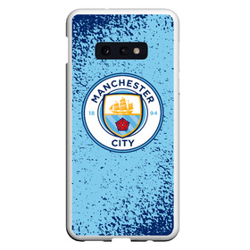 Чехол для Samsung S10E с принтом MANCHESTER CITY. в Санкт-Петербурге, Силикон | Область печати: задняя сторона чехла, без боковых панелей | fc | football | football club | manchester city fc | sport | английский футбольный клуб | манчестер | манчестер сити | спорт | спортивный клуб | уефа | униформа | фирменные цвета | фк | футбол | футбольный клуб