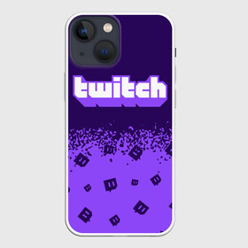 Чехол для iPhone 13 mini с принтом TWITCH   ТВИЧ в Санкт-Петербурге,  |  | game | games | logo | ndbnx | ndbx | site | stream | streamer | twich | twitch | видео | ецшеср | ецшср | игра | игрок | игроку | игры | лого | логотип | логотипы | сайт | символ | символы | стрим | стример | стримера | стрим