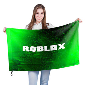 Флаг 3D с принтом ROBLOX / РОБЛОКС в Санкт-Петербурге, 100% полиэстер | плотность ткани — 95 г/м2, размер — 67 х 109 см. Принт наносится с одной стороны | blocks | blox | game | games | logo | minecraft | mobile | online | roblocks | roblox | robux | studio | блоки | игра | игры | квадрат | квадратик | кщидщч | лого | логотип | майнкрафт | онлайн | роблокс | робукс | символ | символы | студия