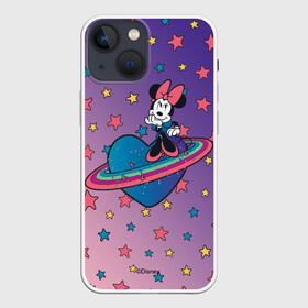 Чехол для iPhone 13 mini с принтом Минни Маус в Санкт-Петербурге,  |  | disney | minnie mouse | walt disney | дисней | минни маус | планета | уолт дисней