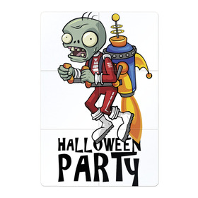 Магнитный плакат 2Х3 с принтом Halloween party в Санкт-Петербурге, Полимерный материал с магнитным слоем | 6 деталей размером 9*9 см | Тематика изображения на принте: 