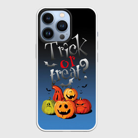 Чехол для iPhone 13 Pro с принтом Кошелёк или жизнь в Санкт-Петербурге,  |  | bat | halloween | jaw | pumpkin | smile | летучая мышь | пасть | тыква | улыбка | хэллоуин