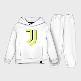 Детский костюм хлопок Oversize с принтом Juventus | 3D Logo Yellow (2021) в Санкт-Петербурге,  |  | 0x000000123 | juve | juventus | ronaldo | юве | ювентус