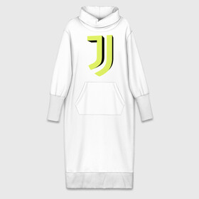 Платье удлиненное хлопок с принтом Juventus | 3D Logo Yellow (2021) в Санкт-Петербурге,  |  | 0x000000123 | juve | juventus | ronaldo | юве | ювентус