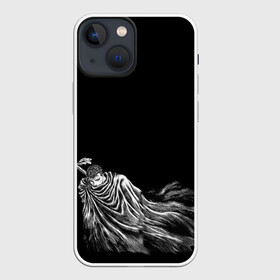 Чехол для iPhone 13 mini с принтом Берсерк в плаще в Санкт-Петербурге,  |  | berserk | аниме | берсерк | гатс | манга | черный мечник