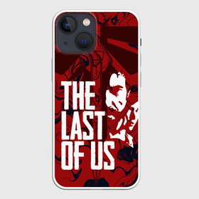 Чехол для iPhone 13 mini с принтом THE LAST OF US в Санкт-Петербурге,  |  | abstract | cicadas | fireflies | naughty dog | the last of us | the last of us part 2 | абстракция | джоэл | надпись | последние из нас | цикады | элли