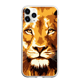 Чехол для iPhone 11 Pro матовый с принтом Взгляд льва в Санкт-Петербурге, Силикон |  | арт | грива | деко | жедтая | животные | закат | зверей | золото | кошка | лев | лето | львенок | неоновая | очки | пляж | прайд | разноцветная | солнце | тигр | узоры | царь | яркие