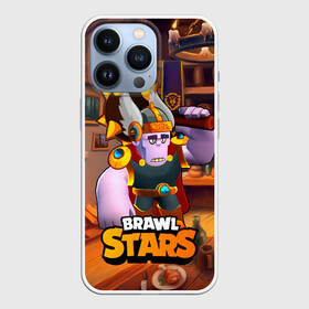 Чехол для iPhone 13 Pro с принтом Brawl Stars Фрэнк (Frank) в Санкт-Петербурге,  |  | Тематика изображения на принте: brawl | brawl stars | brawlstars | brawl_stars | frank | jessie | бравл | бравлстарс | фрэнк