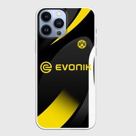 Чехол для iPhone 13 Pro Max с принтом BORUSSIA DORTMUND в Санкт-Петербурге,  |  | Тематика изображения на принте: 09 | borussia | borussia dortmund | bvb | bvb 09 | dortmund | fc | football club | sport | боруссия | дортмунд | спортивные | униформа | фирменые цвета | фк | футбольный клуб