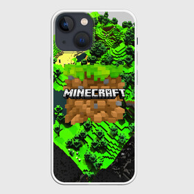 Чехол для iPhone 13 mini с принтом MINECRAFT   МАЙНКРАФТ в Санкт-Петербурге,  |  | craft | creeper | dungeon | dungeons | earth | game | logo | mine | minecraft | minecraft dungeons | mobile | online | дунгеонс | земля | зомби | игра | крипер | лого | майкрафт | майнкрафт | онлайн | подземелье