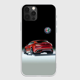 Чехол для iPhone 12 Pro Max с принтом Alfa Romeo в Санкт-Петербурге, Силикон |  | Тематика изображения на принте: alfa romeo | car | italy | motorsport | prestige | автоспорт | альфа ромео | италия | престиж