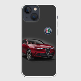 Чехол для iPhone 13 mini с принтом Alfa Romeo в Санкт-Петербурге,  |  | alfa romeo | car | italy | prestige | автомобиль | альфа ромео | италия | престиж