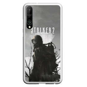 Чехол для Honor P30 с принтом STALKER 2 в Санкт-Петербурге, Силикон | Область печати: задняя сторона чехла, без боковых панелей | chernobyl | post apocalypse | pripyat | shooter | stalker | survival | zone | авария | мутанты | постапокалипсис | припять | сталкер | чернобыль | шутер