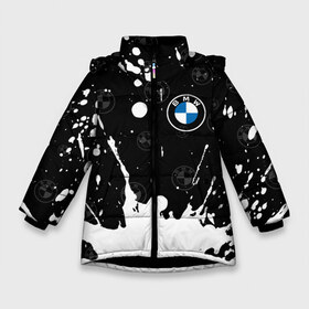 Зимняя куртка для девочек 3D с принтом BMW БМВ в Санкт-Петербурге, ткань верха — 100% полиэстер; подклад — 100% полиэстер, утеплитель — 100% полиэстер. | длина ниже бедра, удлиненная спинка, воротник стойка и отстегивающийся капюшон. Есть боковые карманы с листочкой на кнопках, утяжки по низу изделия и внутренний карман на молнии. 

Предусмотрены светоотражающий принт на спинке, радужный светоотражающий элемент на пуллере молнии и на резинке для утяжки. | 2020 | auto | b m w | bmv | bmw | car | logo | moto | performance | power | series | sport | авто | б м в | бмв | игра | игры | иьц | лого | логотип | марка | машина | мото | мотоцикл | павер | перфоманс | серии | серия | символ | спорт