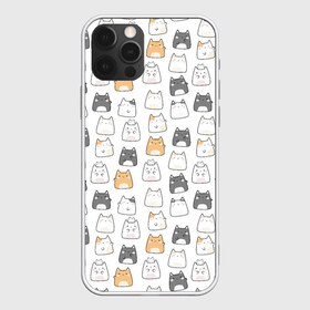 Чехол для iPhone 12 Pro Max с принтом Толстые котики в Санкт-Петербурге, Силикон |  | cute | japan | japanese | k pop | kawaii | korea | korean | детские | забавные | к поп | кавайные | кей поп | корейские | котики | коты | котята | котятки | кошки | милые | прикольные | пухленькие | пухлые | смешные | счастливые