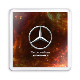 Магнит 55*55 с принтом MERCEDES / МЕРСЕДЕС в Санкт-Петербурге, Пластик | Размер: 65*65 мм; Размер печати: 55*55 мм | amg | auto | bens | benz | logo | merc | mercedes | mercedes benz | mersedes | moto | star | vthctltc | авто | амг | бенц | звезда | класс | лого | логотип | мерин | мерс | мерседес | мерседес бенц | мото | символ | символы | ьуксувуы