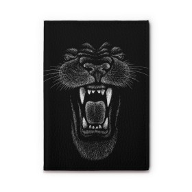 Обложка для автодокументов с принтом Черная пантера в Санкт-Петербурге, натуральная кожа |  размер 19,9*13 см; внутри 4 больших “конверта” для документов и один маленький отдел — туда идеально встанут права | Тематика изображения на принте: big | black | cat | danger | jungle | king | leopard | panter | panther | picture | большая | большой | джунглей | джунгли | зубы | король | кот | кошка | леопард | мелками | опасная | опасный | охотник | пантера | пасть | рисунок | хищник | 