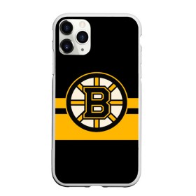 Чехол для iPhone 11 Pro матовый с принтом BOSTON BRUINS NHL в Санкт-Петербурге, Силикон |  | black | boston | bruins | hockey | ice | logo | nhl | sport | usa | бостон | брюинз | логотип | нхл | спорт | хоккей