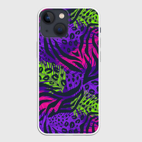 Чехол для iPhone 13 mini с принтом Африканский дух в Санкт-Петербурге,  |  | africa | african | animal | animals | colorful | feather | feathers | leopard | lion | palms | pantera | spirit | tiger | zebra | африка | африканская | дух | духи | животные | зебра | краска | лев | леопард | пальмы | пантера | перья | пятн