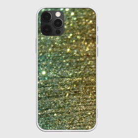 Чехол для iPhone 12 Pro Max с принтом Бирюзовый блеск в Санкт-Петербурге, Силикон |  | бирюзовый | блеск | блестящая пыль | зелёный | стразы