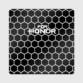 Магнит виниловый Квадрат с принтом FOR HONOR в Санкт-Петербурге, полимерный материал с магнитным слоем | размер 9*9 см, закругленные углы | for honor | game | за честь | игра | онор | фор хонор