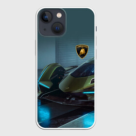 Чехол для iPhone 13 mini с принтом Lamborghini в Санкт-Петербурге,  |  | bolide | car | italy | lamborghini | motorsport | power.prestige | автомобиль | автоспорт | болид | италия | ламборгини | мощь | престиж