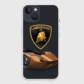 Чехол для iPhone 13 с принтом Lamborghini в Санкт-Петербурге,  |  | bolide | car | italy | lamborghini | motorsport | power.prestige | автомобиль | автоспорт | болид | италия | ламборгини | мощь | престиж