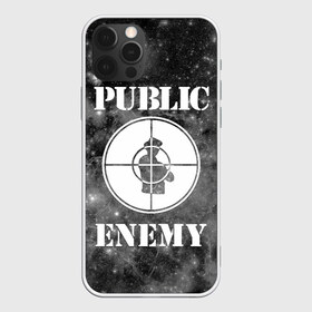 Чехол для iPhone 12 Pro Max с принтом PUBLIC ENEMY в Санкт-Петербурге, Силикон |  | Тематика изображения на принте: public enemy | rap | музыка | паблик энеми | рэп