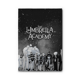 Обложка для автодокументов с принтом The Umbrella Academy в Санкт-Петербурге, натуральная кожа |  размер 19,9*13 см; внутри 4 больших “конверта” для документов и один маленький отдел — туда идеально встанут права | the umbrella academy | umbrella | академия амбрелла | амбрелла | герб | зонтик